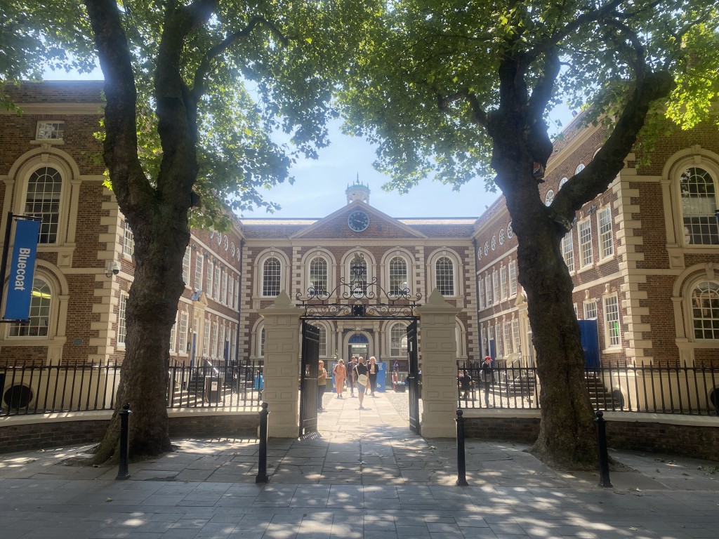 Places to visit in Liverpool. The Bluecoat.